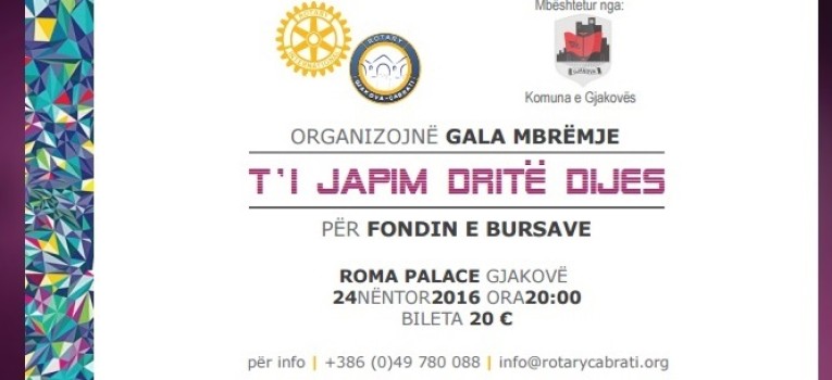 Ftesë për Pjesëmarrje në Gala Mbrëmjen Bamirëse Për Fondin e Bursave