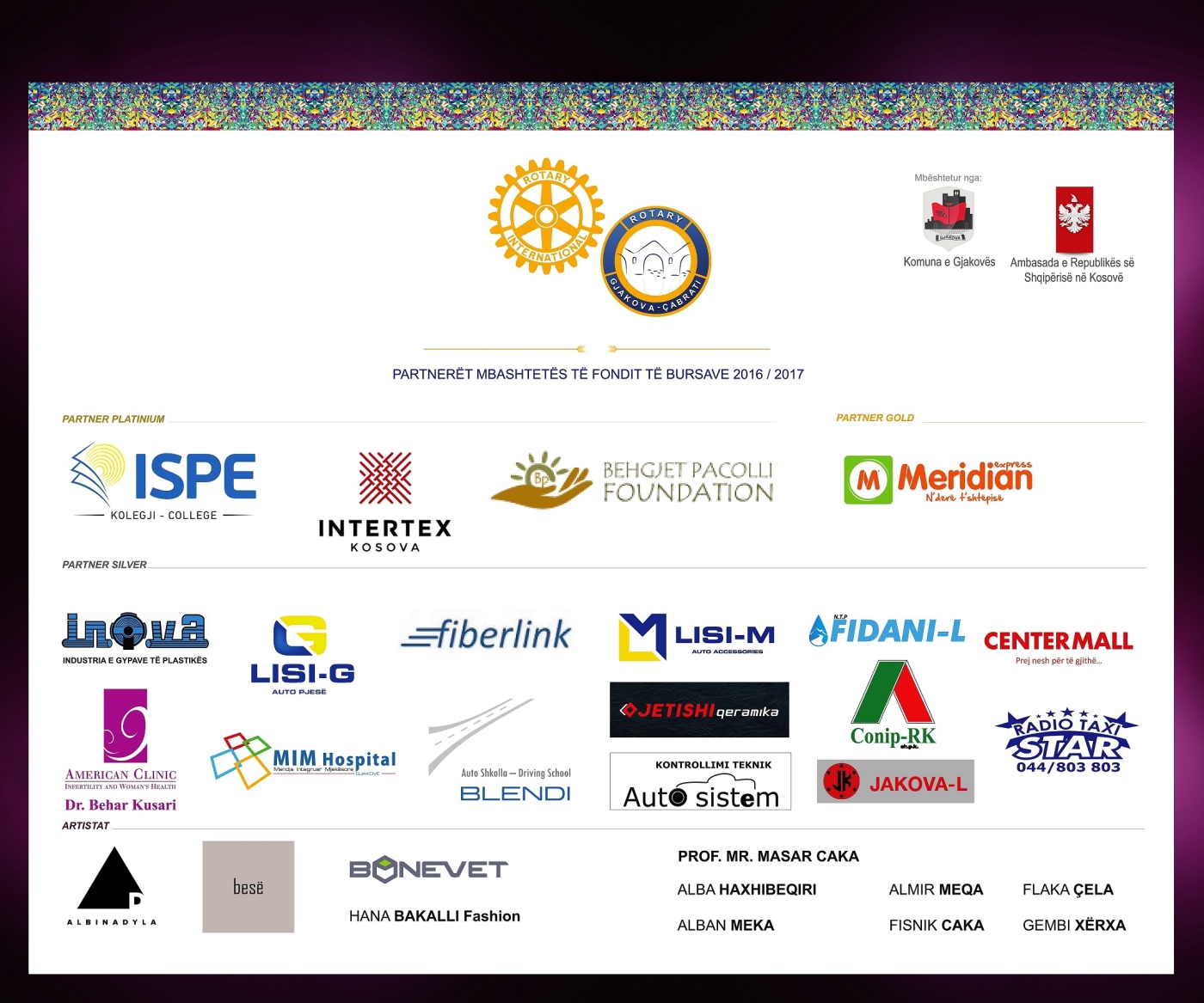 Rotary_Gjakova_Cabrati_pllakati_donatoret